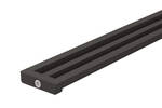 SchlÃ¼ter Systems KERDI-LINE-VARIO WAVE 34 TSDA - Alu structuur-gecoat donker antraciet KLVRD10TSDA120