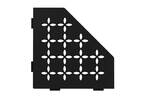 Schlüter Systems SHELF-E-S2 MGS - structuur-gecoat grafietzwart mat SES2D5MGS