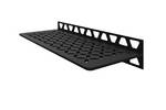 Schlüter Systems SHELF-W-S1 MGS - structuur-gecoat grafietzwart mat SWS1D5MGS
