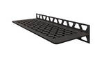 Schlüter Systems SHELF-W-S1 TSDA - structuur-gecoat donker antraciet SWS1D5TSDA