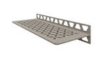 Schlüter Systems SHELF-W-S1 TSSG - structuur-gecoat steengrijs SWS1D5TSSG