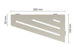 Schlüter Systems SHELF-E-S3 TSC - structuur-gecoat crème SES3D10TSC