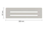 Schlüter Systems SHELF-N-S1 TSBG - structuur-gecoat beigegrijs SNS1D10TSBG