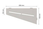 Schlüter Systems SHELF-E-S3 TSBG - structuur-gecoat beigegrijs SES3D7TSBG