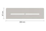 Schlüter Systems SHELF-N-S1 TSBG - structuur-gecoat beigegrijs SNS1D7TSBG
