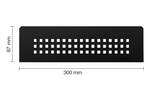 Schlüter Systems SHELF-N-S1 MGS - structuur-gecoat grafietzwart mat SNS1D3MGS