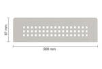 Schlüter Systems SHELF-N-S1 TSBG - structuur-gecoat beigegrijs SNS1D3TSBG