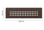 Schlüter Systems SHELF-N-S1 TSOB - structuur-gecoat brons SNS1D3TSOB