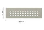 Schlüter Systems SHELF-N-S1 TSSG - structuur-gecoat steengrijs SNS1D3TSSG