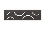 Schlüter Systems SHELF-N-S1 TSDA - structuur-gecoat donker antraciet SNS1D6TSDA