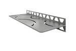 Schlüter Systems SHELF-W-S1 EB - Roestvast staal geborsteld SWS1D6EB