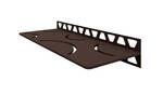 Schlüter Systems SHELF-W-S1 TSOB - structuur-gecoat brons SWS1D6TSOB