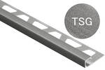 Schlüter Systems QUADEC-TSG TSG - structuur-gecoat grijs Afsluitprofiel