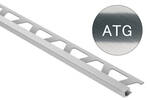 Schlüter Systems QUADEC-ATG ATG - Alu. titanium glanzend geanodiseerd Afsluitprofiel