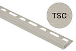 Schlüter Systems QUADEC-TSC TSC - structuur-gecoat crème Afsluitprofiel