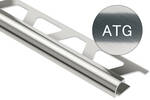 Schlüter Systems RONDEC-ATG ATG - Alu. titanium glanzend geanodiseerd Afsluitprofiel