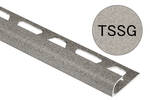Schlüter Systems RONDEC-TSSG TSSG - structuur-gecoat steengrijs Afsluitprofiel