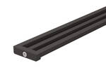 SchlÃ¼ter Systems KERDI-LINE-VARIO WAVE 42 TSDA - Alu structuur-gecoat donker antraciet KLVR1D10TSDA180