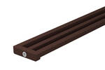 SchlÃ¼ter Systems KERDI-LINE-VARIO WAVE 42 TSOB - Alu structuur-gecoat brons KLVR1D10TSOB120