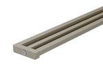 SchlÃ¼ter Systems KERDI-LINE-VARIO WAVE 42 TSSG - Alu structuur-gecoat steengrijs KLVR1D10TSSG180
