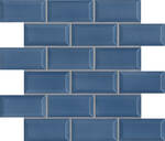 Agrob Buchtal District Denim Blue 5x10cm Mozaiek
