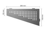 Schlüter Systems SHELF-E-S3 TSG - structuur-gecoat grijs SES3D3TSG