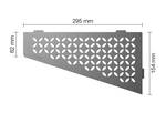 Schlüter Systems SHELF-E-S3 TSG - structuur-gecoat grijs SES3D5TSG