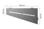 Schlüter Systems SHELF-E-S3 TSG - structuur-gecoat grijs SES3D7TSG