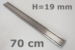 Schlüter Systems KERDI-LINE-A EB - Roestvast staal V4A geborsteld zilver KLA19EB70