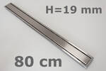 Schlüter Systems KERDI-LINE-A EB - Roestvast staal V4A geborsteld zilver KLA19EB80