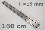 Schlüter Systems KERDI-LINE-A EB - Roestvast staal V4A geborsteld zilver KLA19EB160