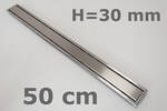 Schlüter Systems KERDI-LINE-A EB - Roestvast staal V4A geborsteld zilver KLA30EB50