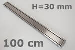 Schlüter Systems KERDI-LINE-A EB - Roestvast staal V4A geborsteld zilver KLA30EB100