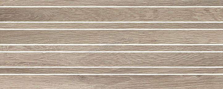 Love Tiles Timber Tortora 20x50 cm Mozaiek Raw As Mat Gestructureerd Anti-Slip 663.0114.037 | 103321