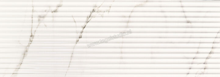 Love Tiles Precious Calacatta 35x100 cm Decor Flow Glanzend Gestructureerd 635.0081.001 | 103504