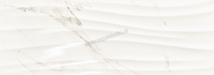 Love Tiles Precious Calacatta 35x100 cm Decor Shape Glanzend Gestructureerd 635.0083.001 | 103510