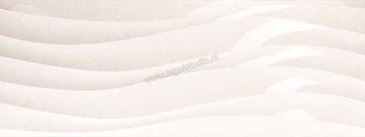 Love Tiles Marble Cream 45x120 cm Wandtegel Flux Glanzend Gestructureerd 678.0005.0311 | 104188