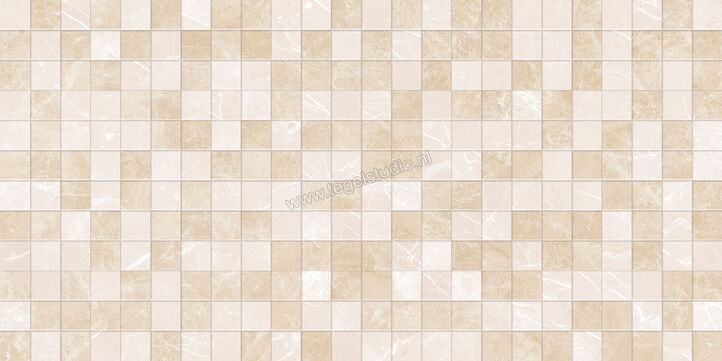Love Tiles Marble Cream 35x70 cm Decor Happy Glanzend Vlak 629.0142.0311 | 104215