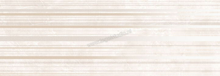 Love Tiles Marble Cream 35x100 cm Decor Layers Mat Vlak 664.0137.0311 | 104224