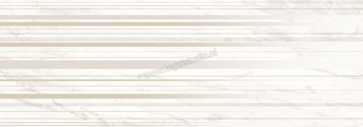 Love Tiles Marble White 35x100 cm Decor Layers Mat Vlak 664.0137.0011 | 104233