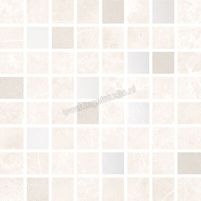 Love Tiles Marble Cream 17.4x17.4 cm Mozaiek Mat Vlak 663.0104.0311 | 104269