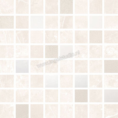 Love Tiles Marble Cream 17.4x17.4 cm Mozaiek Glanzend Vlak 663.0103.0311 | 104272