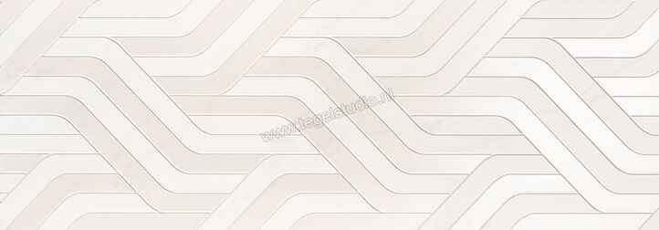 Love Tiles Marble White 45x120 cm Decor Twist Glanzend Vlak 664.0139.0011 | 104374