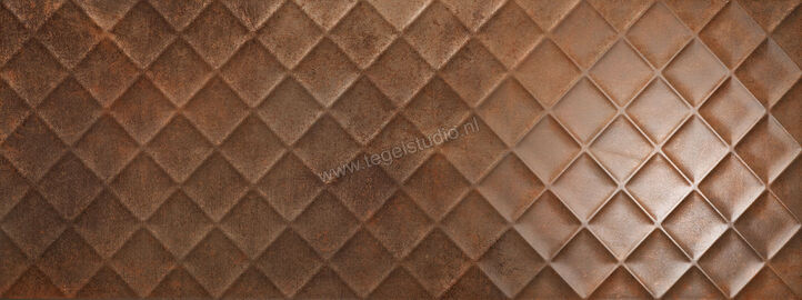 Love Tiles Metallic Corten 45x120 cm Decor Chess Mat Gestructureerd 678.0015.0441 | 104413