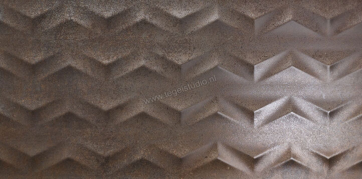 Love Tiles Metallic Carbon 35x70 cm Decor Match Mat Gestructureerd 629.0149.0091 | 104458