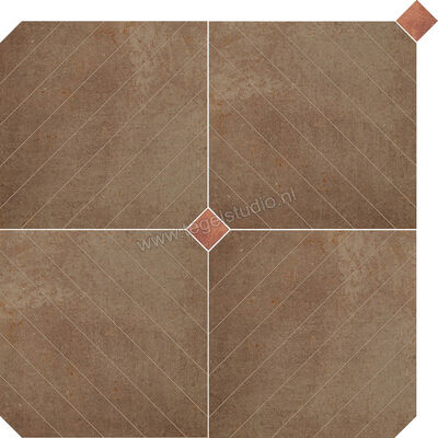 Love Tiles Metallic Rust 90x90 cm Mozaiek Axis Mat Vlak 663.0120.0061 | 104491