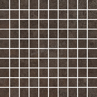 Love Tiles Metallic Carbon 22.4x22.4 cm Mozaiek Lex Mat Vlak 663.0119.0091 | 104506