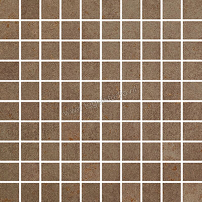 Love Tiles Metallic Rust 22.4x22.4 cm Mozaiek Lex Mat Vlak 663.0119.0061 | 104518