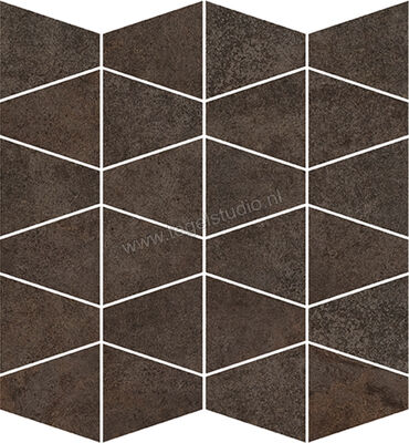 Love Tiles Metallic Carbon 35x35 cm Mozaiek Prism Mat Vlak 663.0118.0091 | 104539