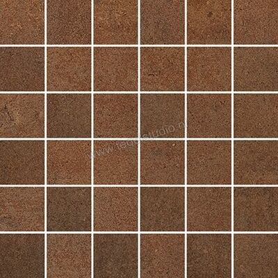 Love Tiles Metallic Corten 29.85x29.85 cm Mozaiek Cover Mat Vlak 663.0122.0441 | 104566